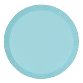 Pastel Blue Large Plates (10 Pack) - The Party Room